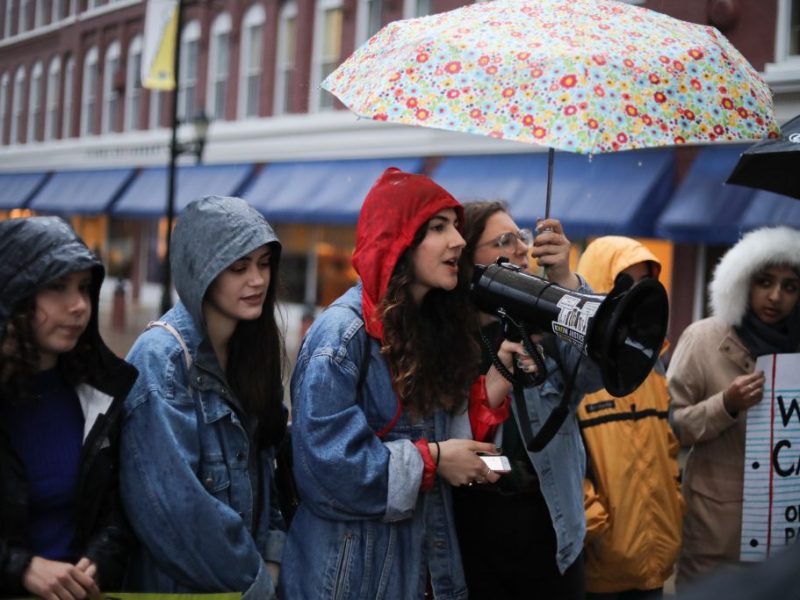 Students hold annual rally with local organizations to end domestic violence and enfranchise&nbsp;victims