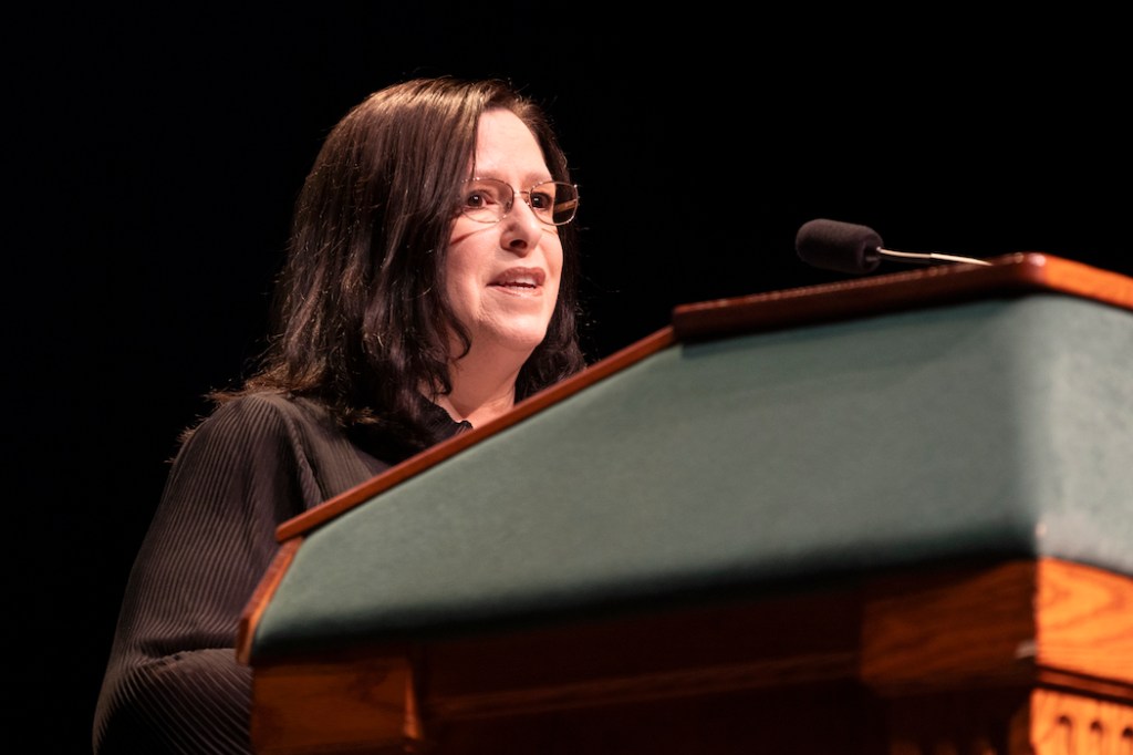 Annual Bonzani lecture brings online abuse advocate to campus to inspire careers in&nbsp;law