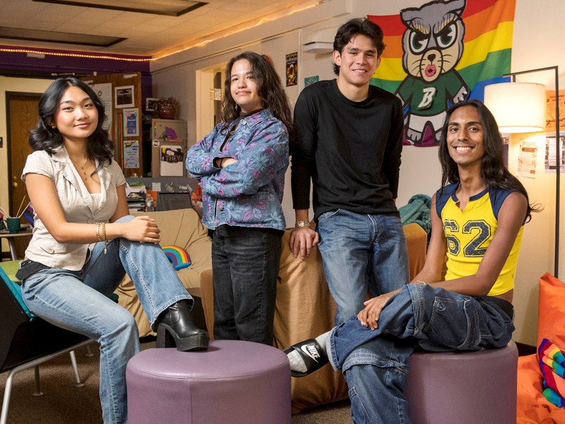 The Q Center uses a peer-to-peer model to help connect with&nbsp;students
