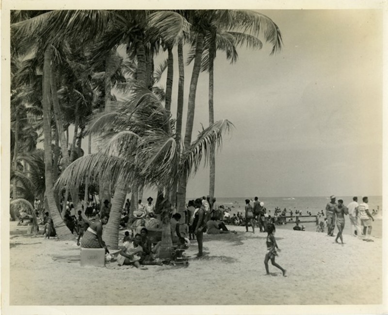 Virginia Key Beach Park in the 1950s